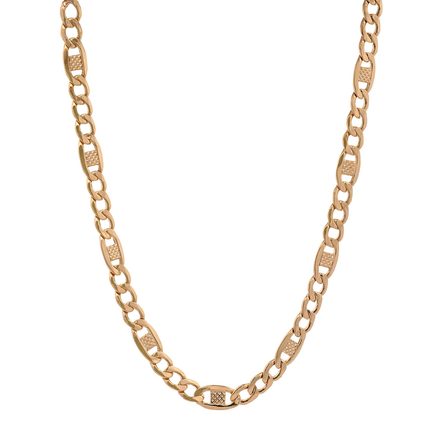 Goldkette Plättchenkette hohl Halskette Breite 3,5 mm 375-9 Karat Gold