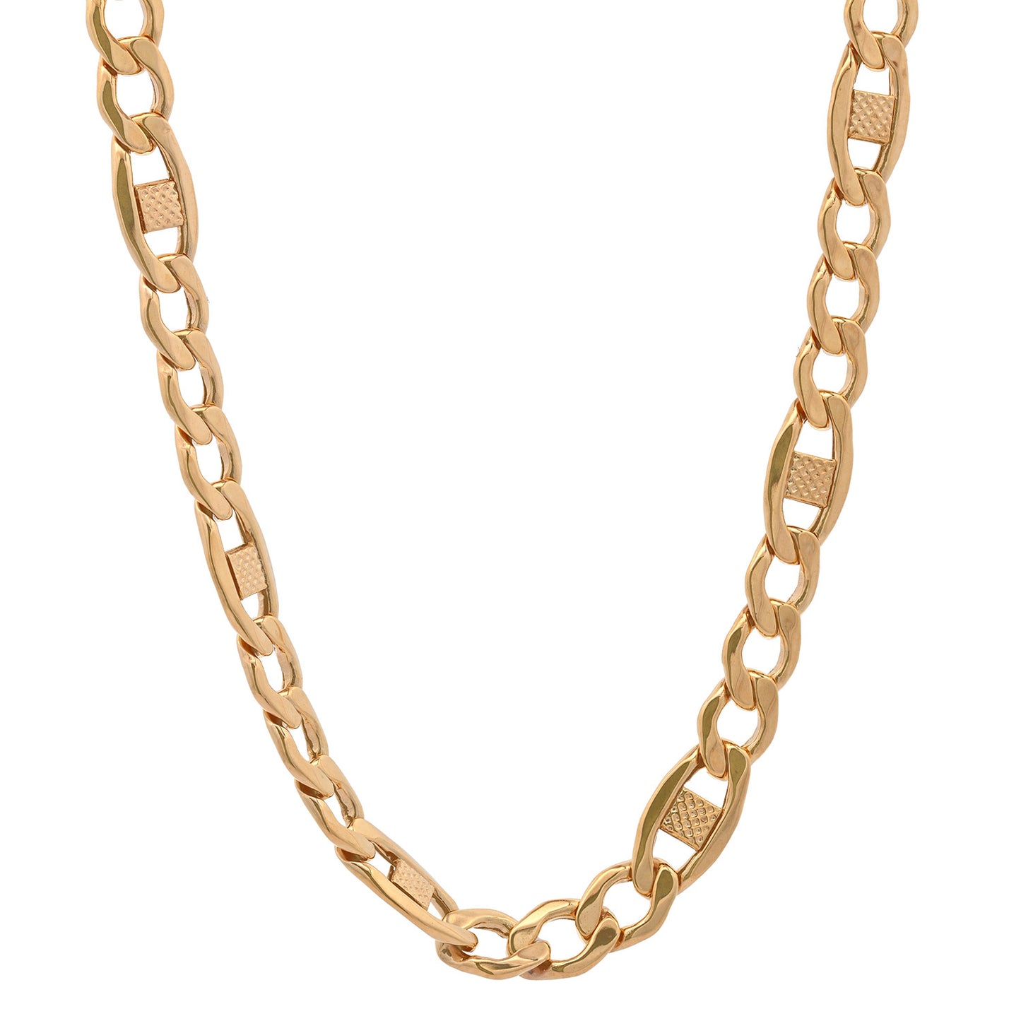 Goldkette Plättchenkette hohl Halskette Breite 4,7 mm 375-9 Karat Gold