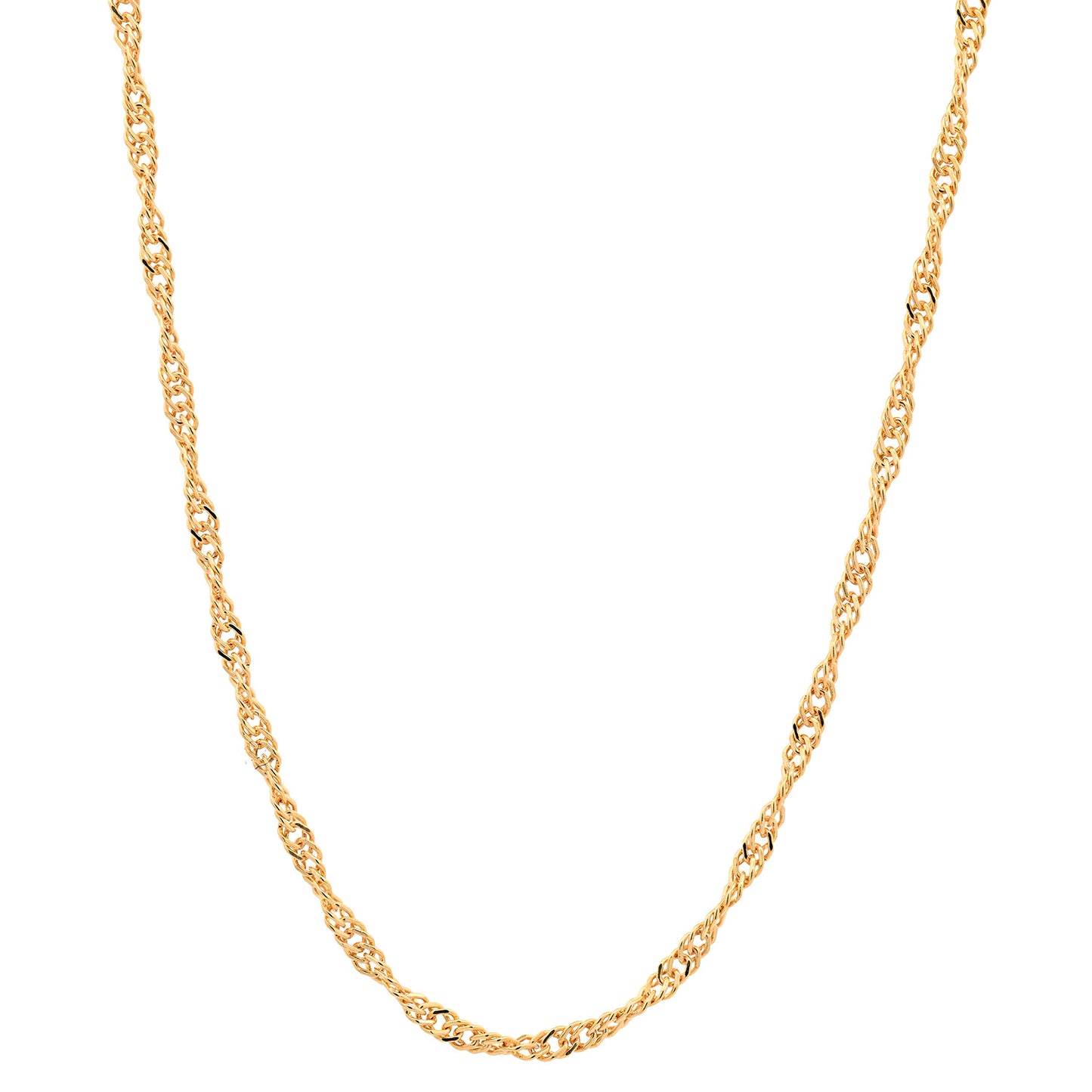 Goldkette Singapurkette Halskette Breite 1,6 mm 333-8 Karat  echt Gold