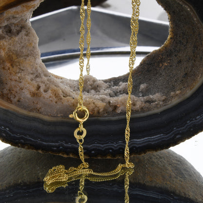 Goldkette Singapurkette Halskette Breite 1,6 mm 333-8 Karat  echt Gold