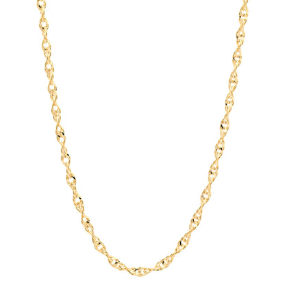 Goldkette Singapurkette Halskette Breite 1,9 mm 333-8 Karat  echt Gold