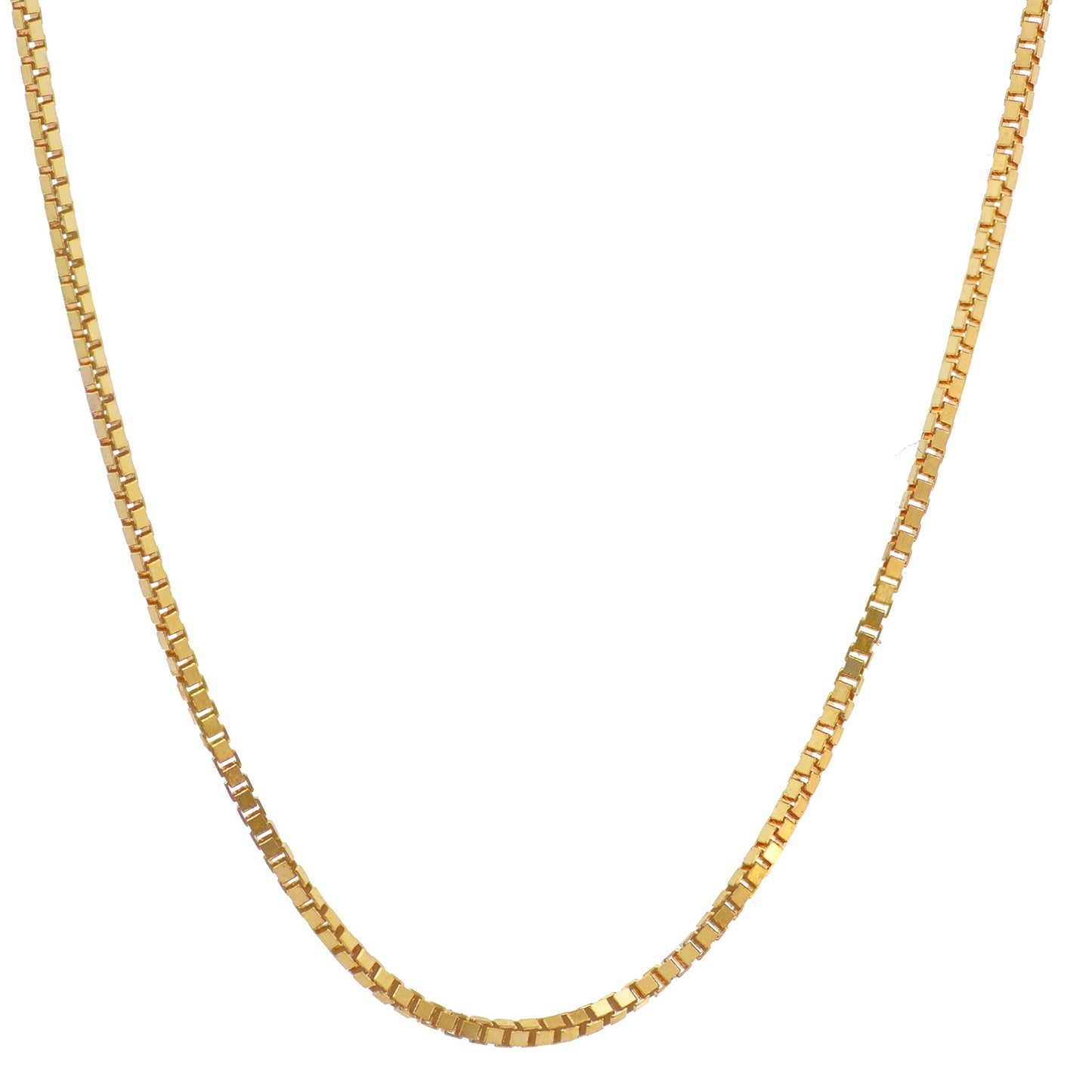 Goldkette Venezianerkette Halskette Breite 0,6 mm - 585-14 Karat Gold