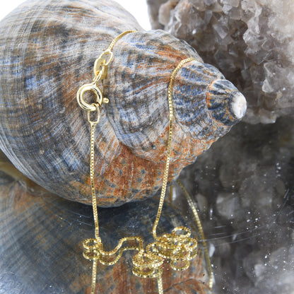 Goldkette Venezianerkette Halskette Breite 0,6 mm - 585-14 Karat Gold