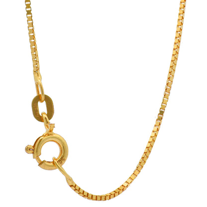 Goldkette Venezianerkette Halskette Breite 1,0 mm - 585-14 Karat Gold