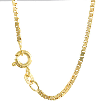 Goldkette Venezianerkette Halskette Breite 1,5 mm - 585-14 Karat Gold