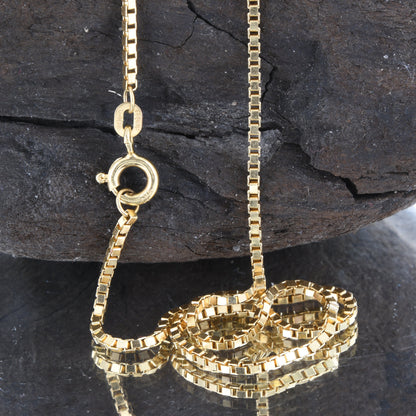 Goldkette Venezianerkette Halskette Breite 1,5 mm - 585-14 Karat Gold