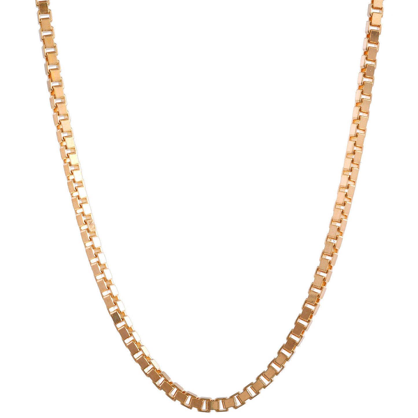 Goldkette Venezianerkette Halskette Breite 1,0 mm - 750-18 Karat Gold
