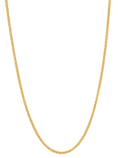 Goldkette Zopfkette Halskette Breite 1,1 mm massiv 333 - 8 Karat Gold