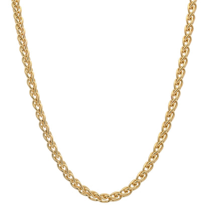 Goldkette Zopfkette Halskette Breite 1,4 mm massiv 333 - 8 Karat Gold