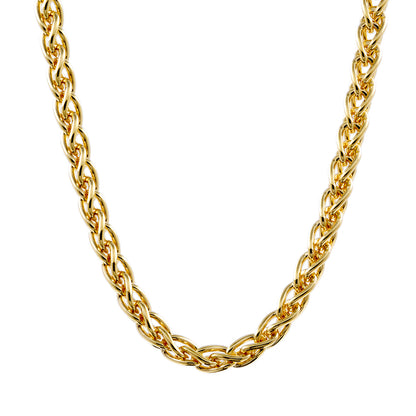 Goldkette Zopfkette Halskette Breite 1,7 mm massiv 585 - 14 Karat Gold