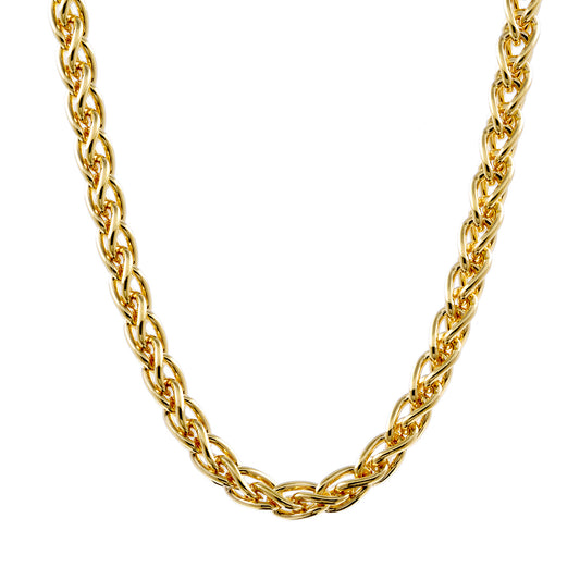 Goldkette Zopfkette Halskette Breite 1,7 mm massiv 585 - 14 Karat Gold