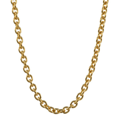 1,5 mm 80 cm 585 - 14 Karat Gold Halskette Ankerkette rund massiv Gold hochwertige Goldkette  5,2 g