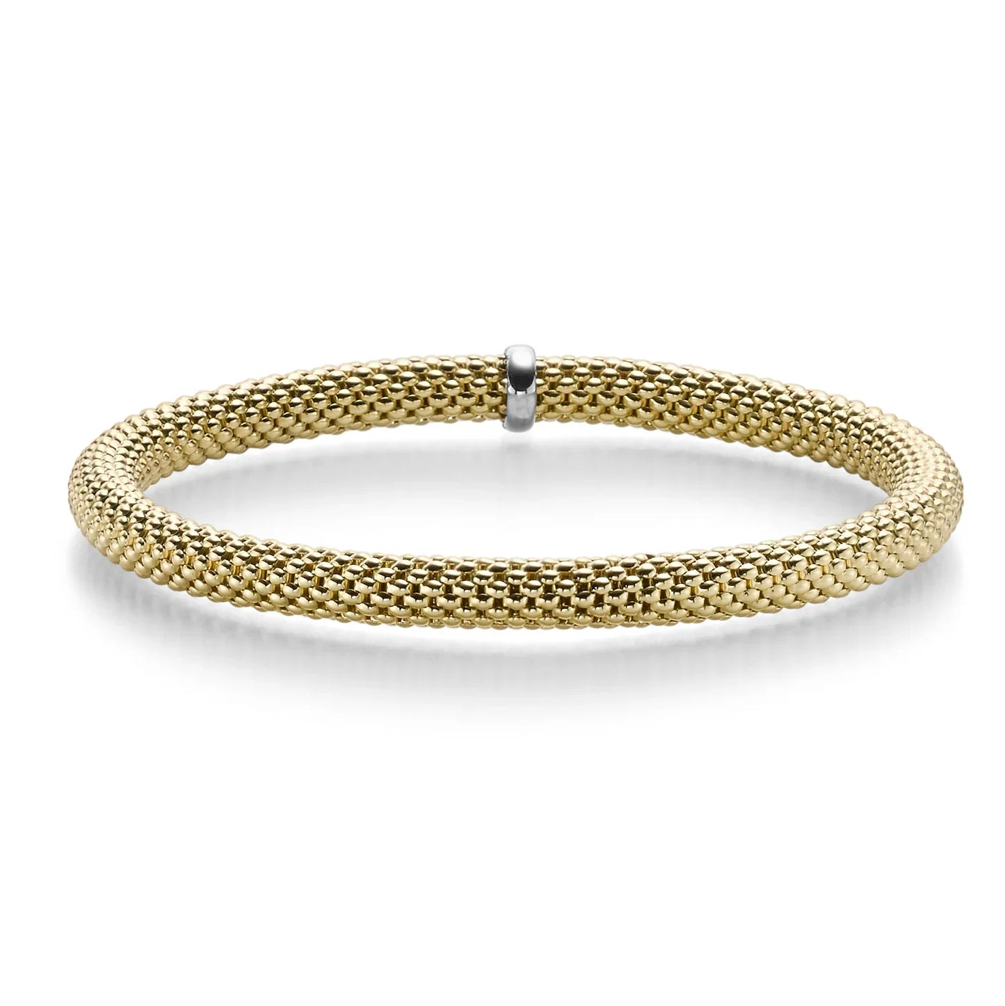 Goldkette Armband Armkette  elastisch 5 mm 585-14 Karat Gold