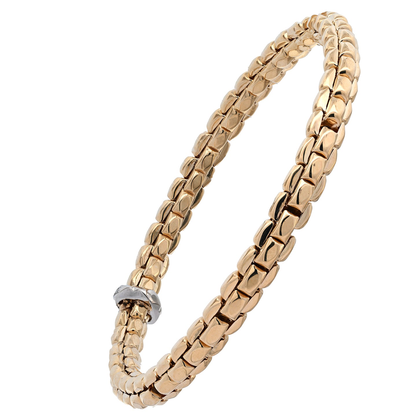 Goldkette Armband Armkette  elastisch 5,5 mm 585-14 Karat Gold
