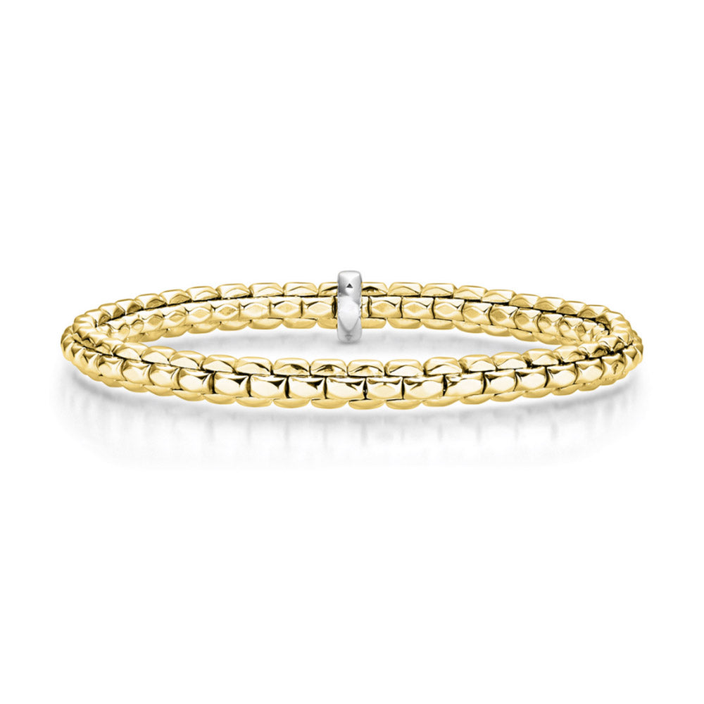 Goldkette Armband Armkette  elastisch 5,5 mm 585-14 Karat Gold
