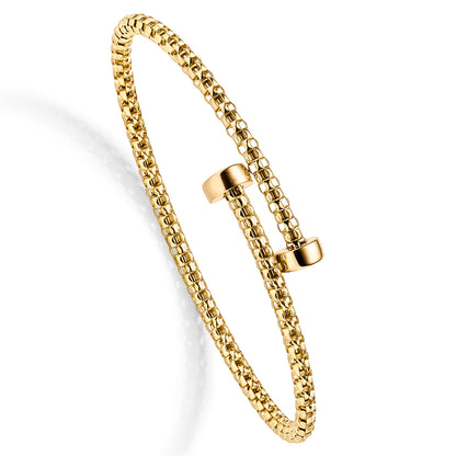 Gold Armspange Breite 3,0 mm - 585-14 Karat Gelbgold