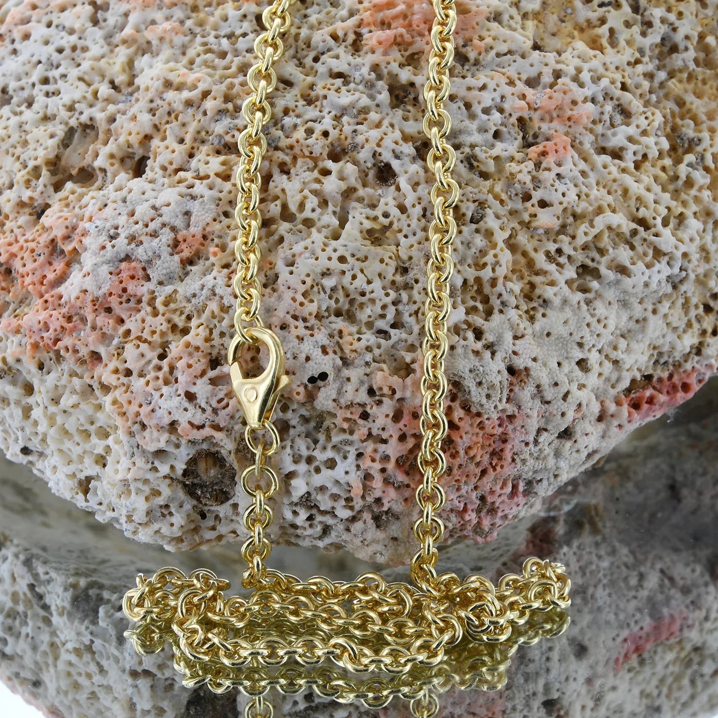 Goldkette Ankerkette Länge 60cm - Breite 2,8mm - 585-14 Karat Gold