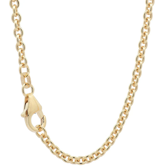 Ankerkette rund Halskette Breite 2,8 mm - 585 - 14 Karat Gold Auswahl