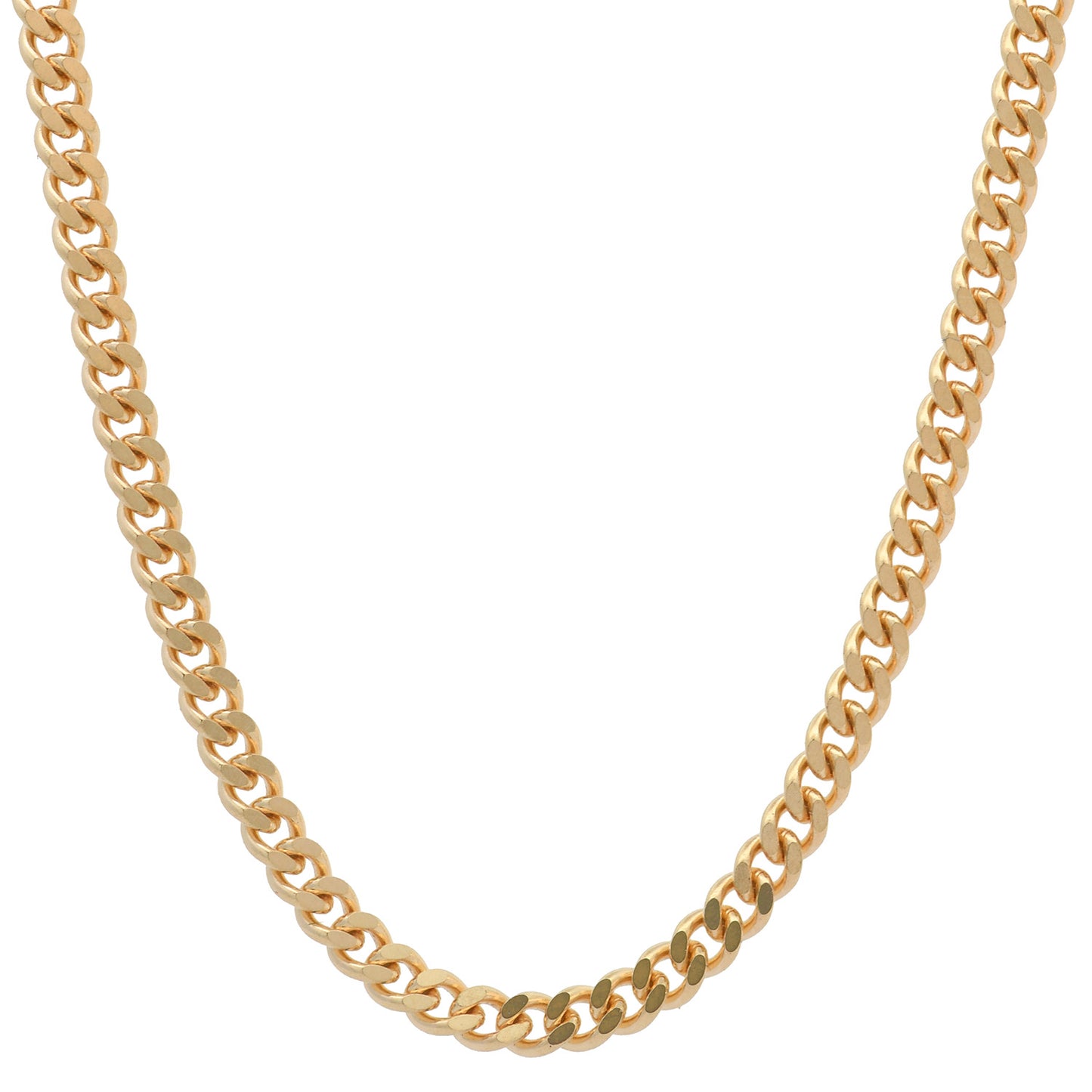 Goldkette Panzerkette Halskette Breite 2,0 mm massiv 585-14 Karat Gold