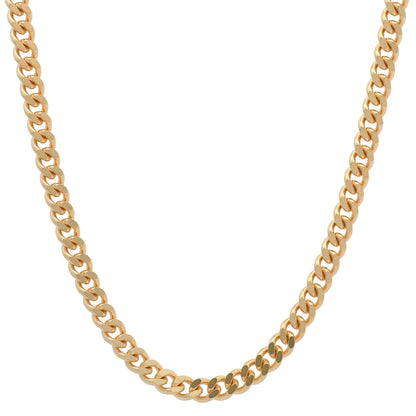 Goldkette Panzerkette Halskette Breite 2,0 mm massiv 585-14 Karat Gold