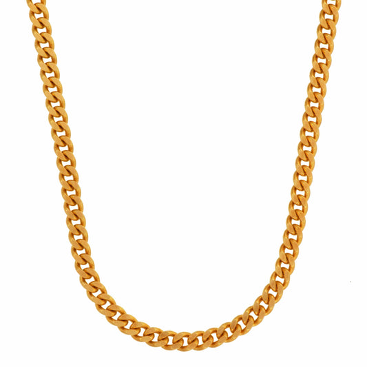 Goldkette Panzerkette Länge 50cm - Breite 2,0mm - 750-18 Karat Gold