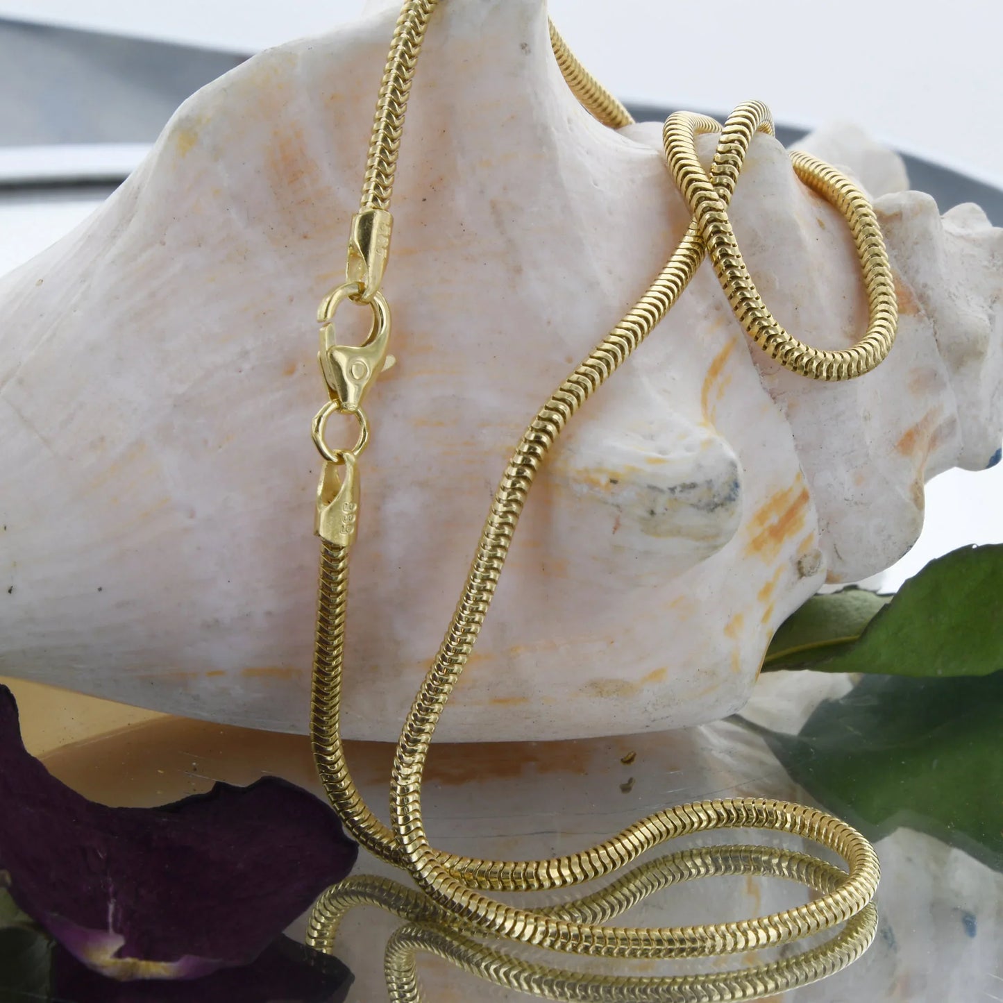 Goldkette Schlangenkette Breite 1,9mm - 750-18 Karat Gold