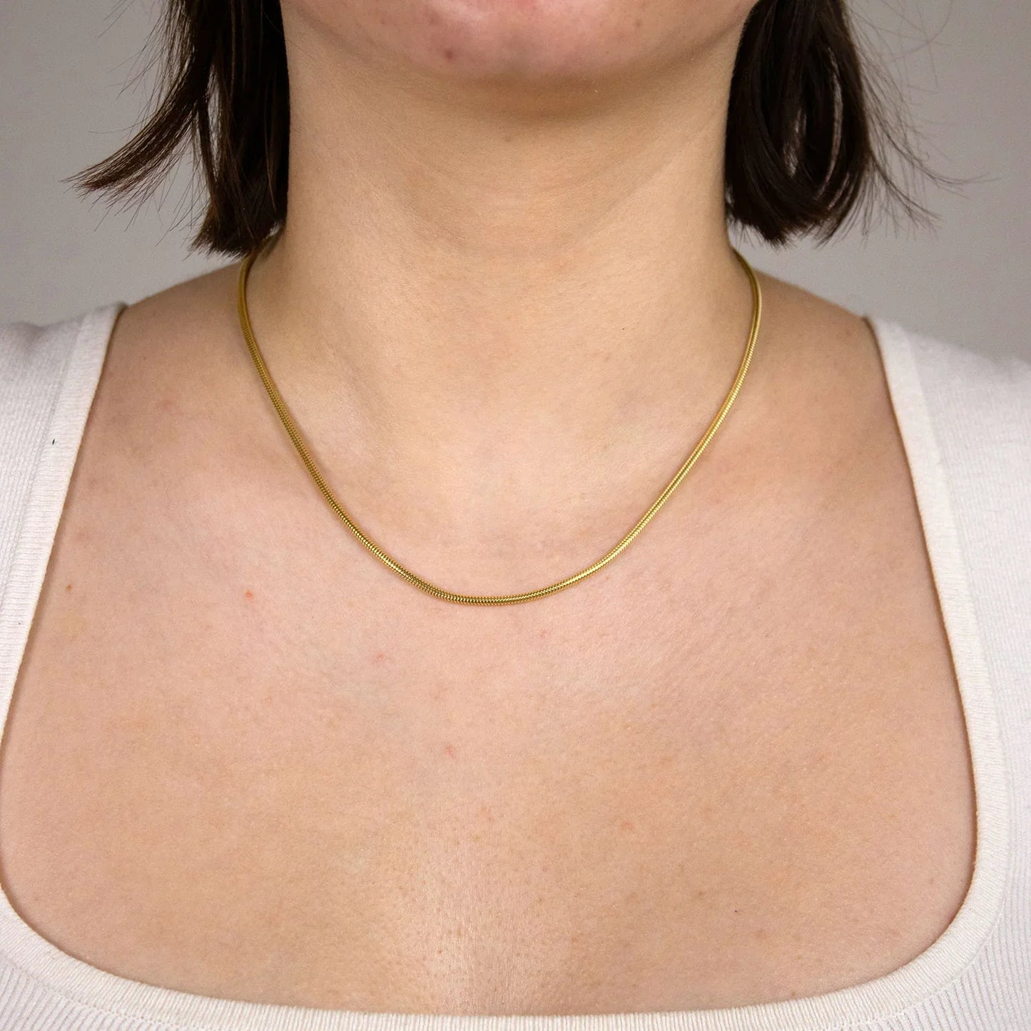 Goldkette Schlangenkette Breite 1,9mm - 750-18 Karat Gold