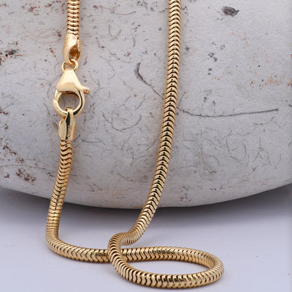 Goldkette Schlangenkette Breite 2,5mm - 585-14 Karat Gold