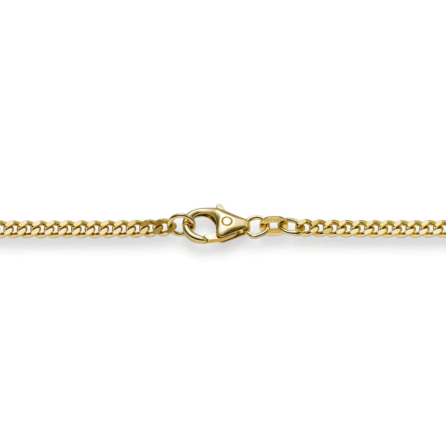 Goldkette Panzerkette Breite 2,5mm - 585-14 Karat Gold