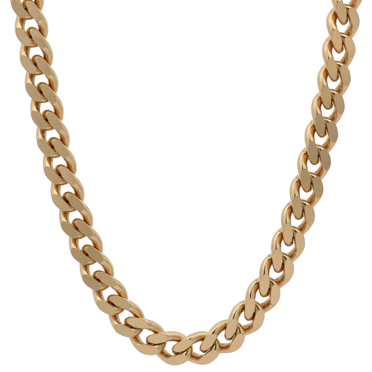Panzerkette Halskette Breite 3,0 mm - 585 - 14 Karat Gold Auswahl