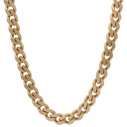 Panzerkette Halskette Breite 3,0 mm - 585 - 14 Karat Gold Auswahl
