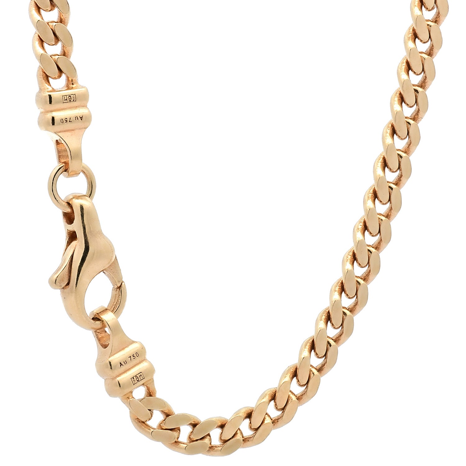 Goldkette Panzerkette Breite 3,0mm - 750-18 Karat Gold