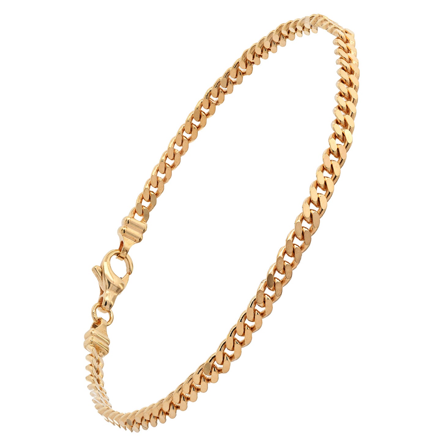 Goldkette Panzerkette Breite 3,0mm - 750-18 Karat Gold
