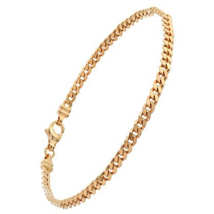 Goldkette Panzerkette Breite 3,0mm - 750-18 Karat Gold