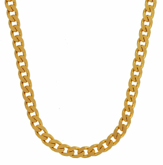 Goldkette Panzerkette Länge 50cm - Breite 3,0mm - 750-18 Karat Gold
