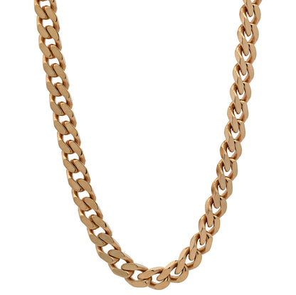 Goldkette Panzerkette Länge 19cm - Breite 4,0mm - 585-14 Karat Gold