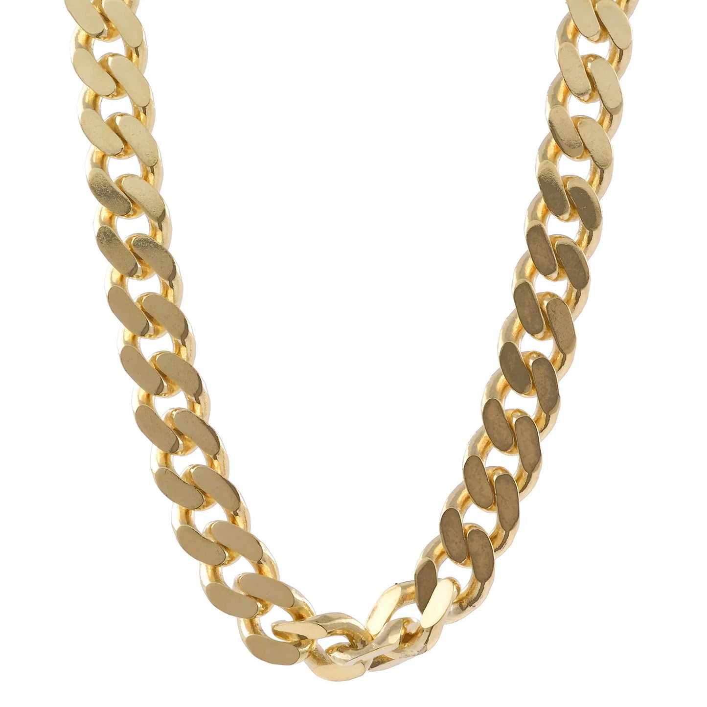 Goldkette Panzerkette Länge 19cm - Breite 4,0mm - 585-14 Karat Gold