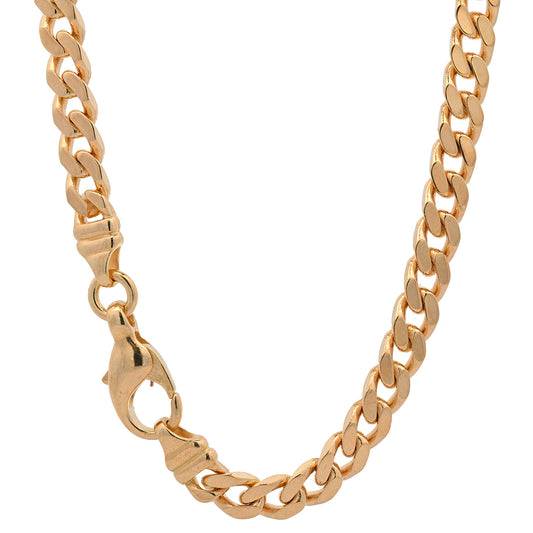 Goldkette Panzerkette Halskette oder Armkette 4,0mm  750-18 Karat Gold
