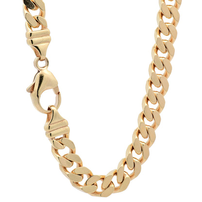 Goldkette Panzerkette Armkette 21cm - Breite 6,0mm - 750-18 Karat Gold