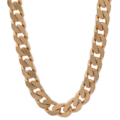 Goldkette Panzerkette Länge 21cm - Breite 7,0mm - 750-18 Karat Gold