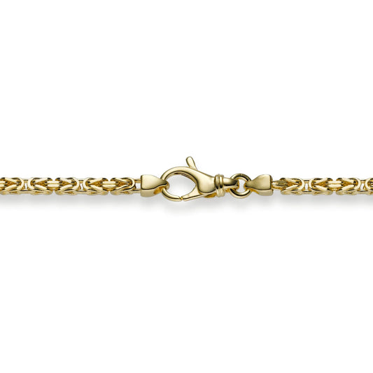 Goldkette Königskette Länge 21cm - Breite 2,5mm - 585-14 Karat Gold