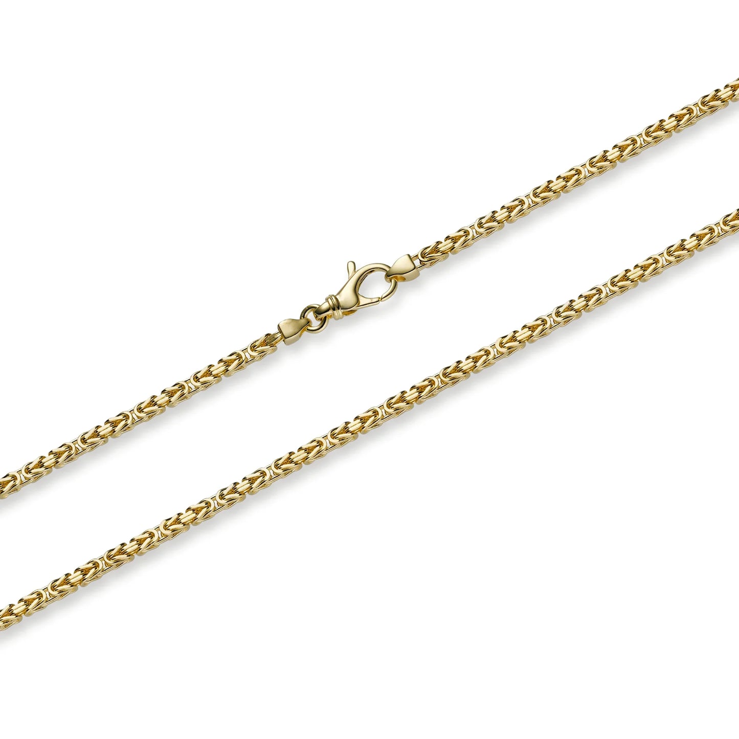 2,5 mm 70 cm 750 - 18 Karat Gold Halskette Königskette massiv Gold hochwertige Goldkette 36,9 g