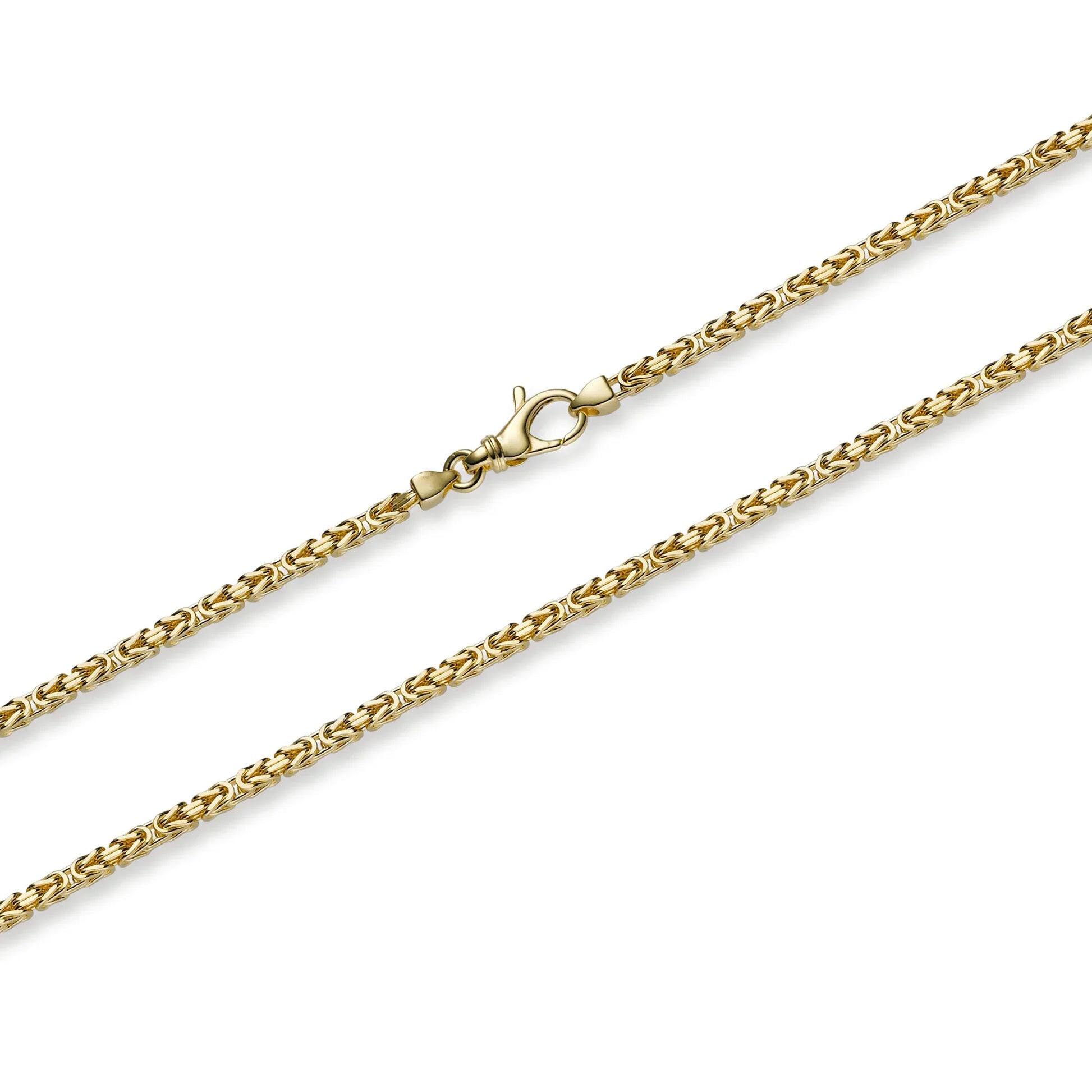 2,5 mm 70 cm 750 - 18 Karat Gold Halskette Königskette massiv Gold hochwertige Goldkette 36,9 g