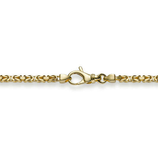 2,5 mm 21 cm 750 - 18 Karat Gold Armkette Königskette massiv Gold hochwertige Goldkette 11,8 g