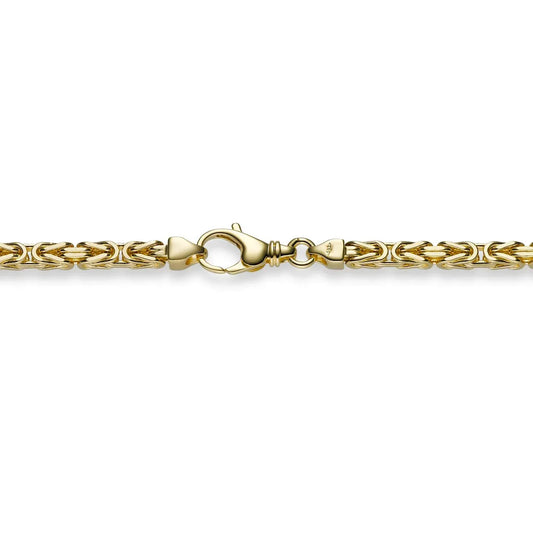 Goldkette Königskette Länge 21cm - Breite 3,0mm - 585-14 Karat Gold