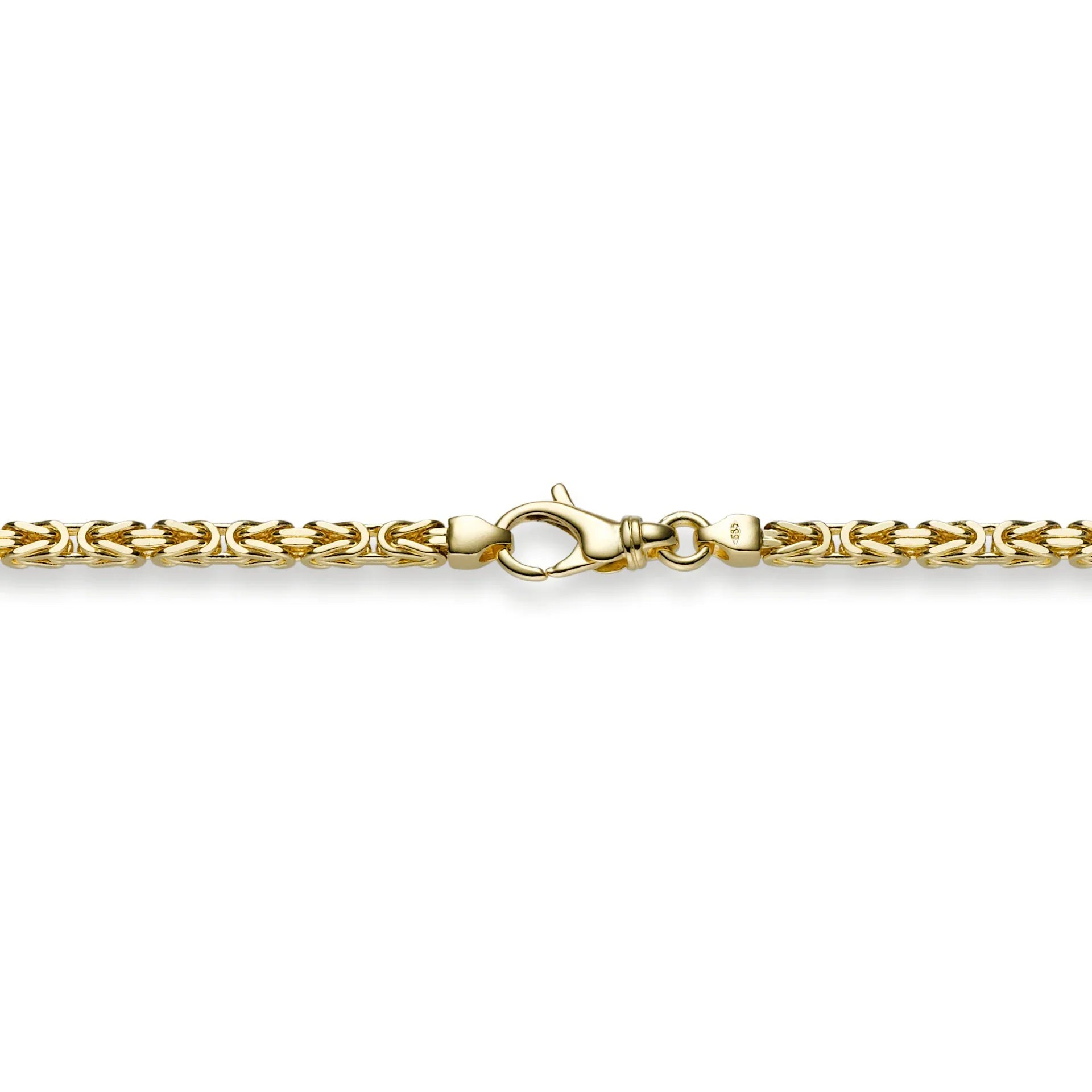 3,0 mm 70 cm 585 - 14 Karat Gold Halskette Königskette massiv Gold hochwertige Goldkette 42,5 g