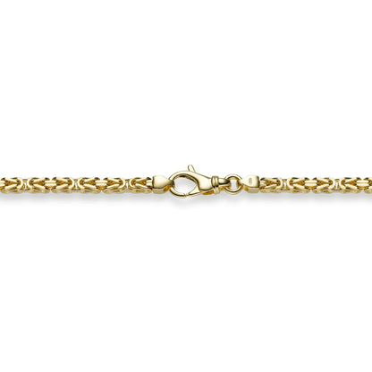 3,0 mm 70 cm 585 - 14 Karat Gold Halskette Königskette massiv Gold hochwertige Goldkette 42,5 g