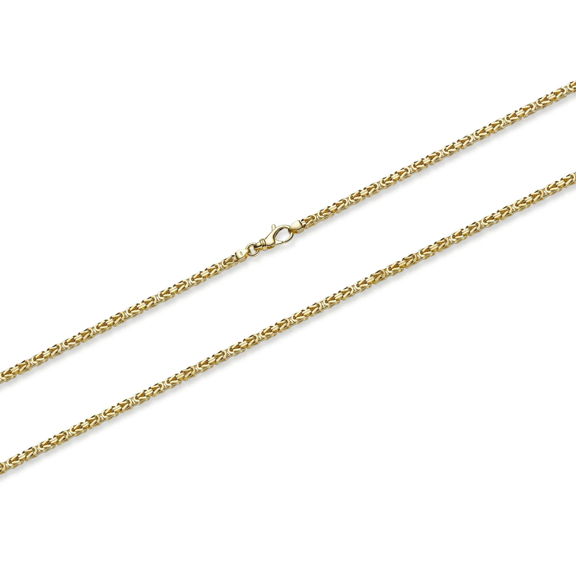 3,0 mm 70 cm 585 - 14 Karat Gold Halskette Königskette massiv Gold hochwertige Goldkette 42,5 g