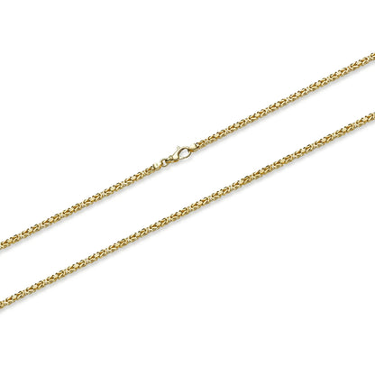 3,0 mm 70 cm 585 - 14 Karat Gold Halskette Königskette massiv Gold hochwertige Goldkette 42,5 g