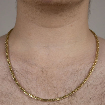 3,0 mm 60 cm 750 - 18 Karat Gold Halskette Königskette massiv Gold hochwertige Goldkette 40,8 g